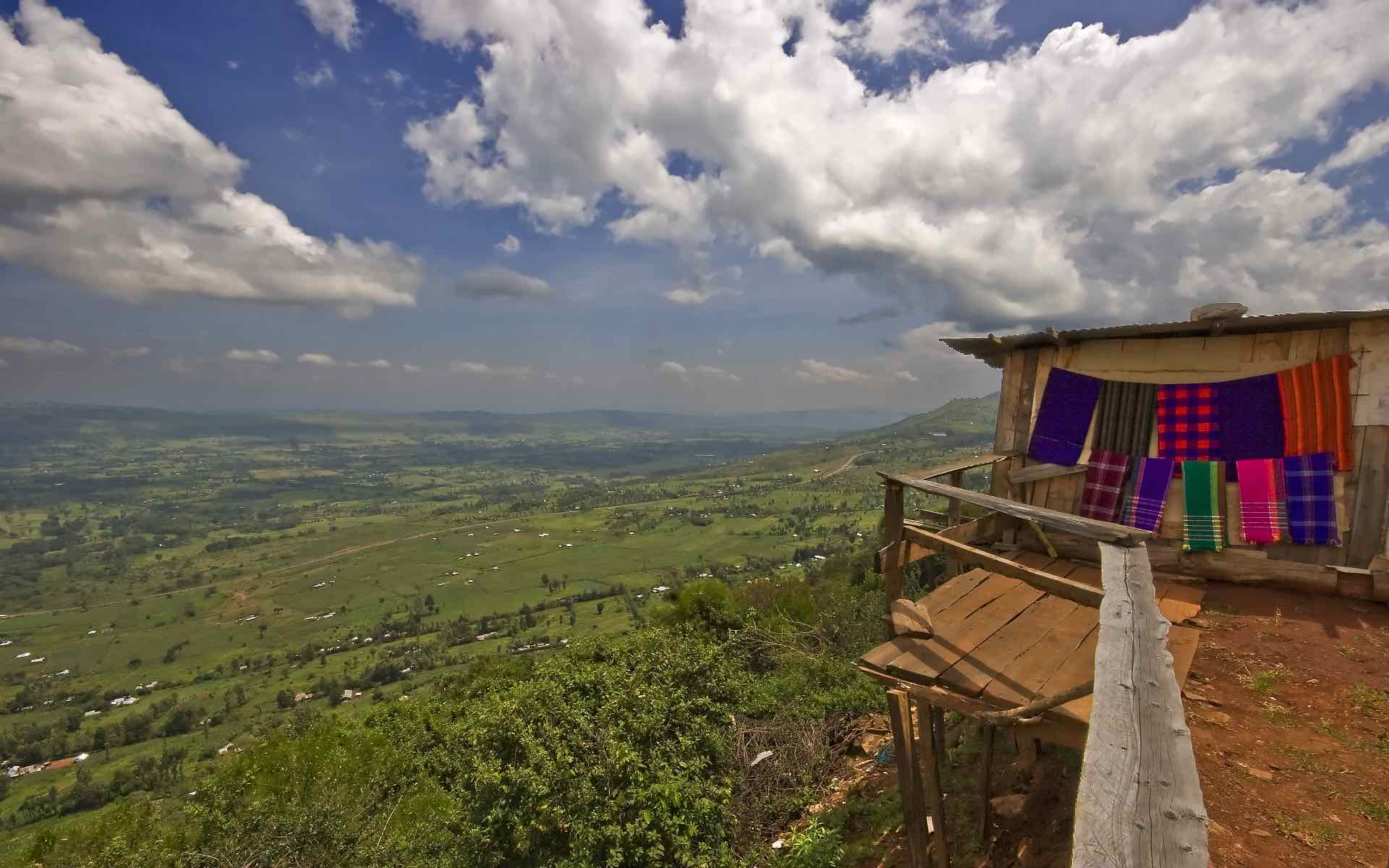View point of Great Rift Valley in Kenya