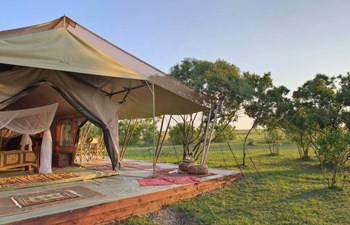 luxury tent at Saruni Wild, Kenya