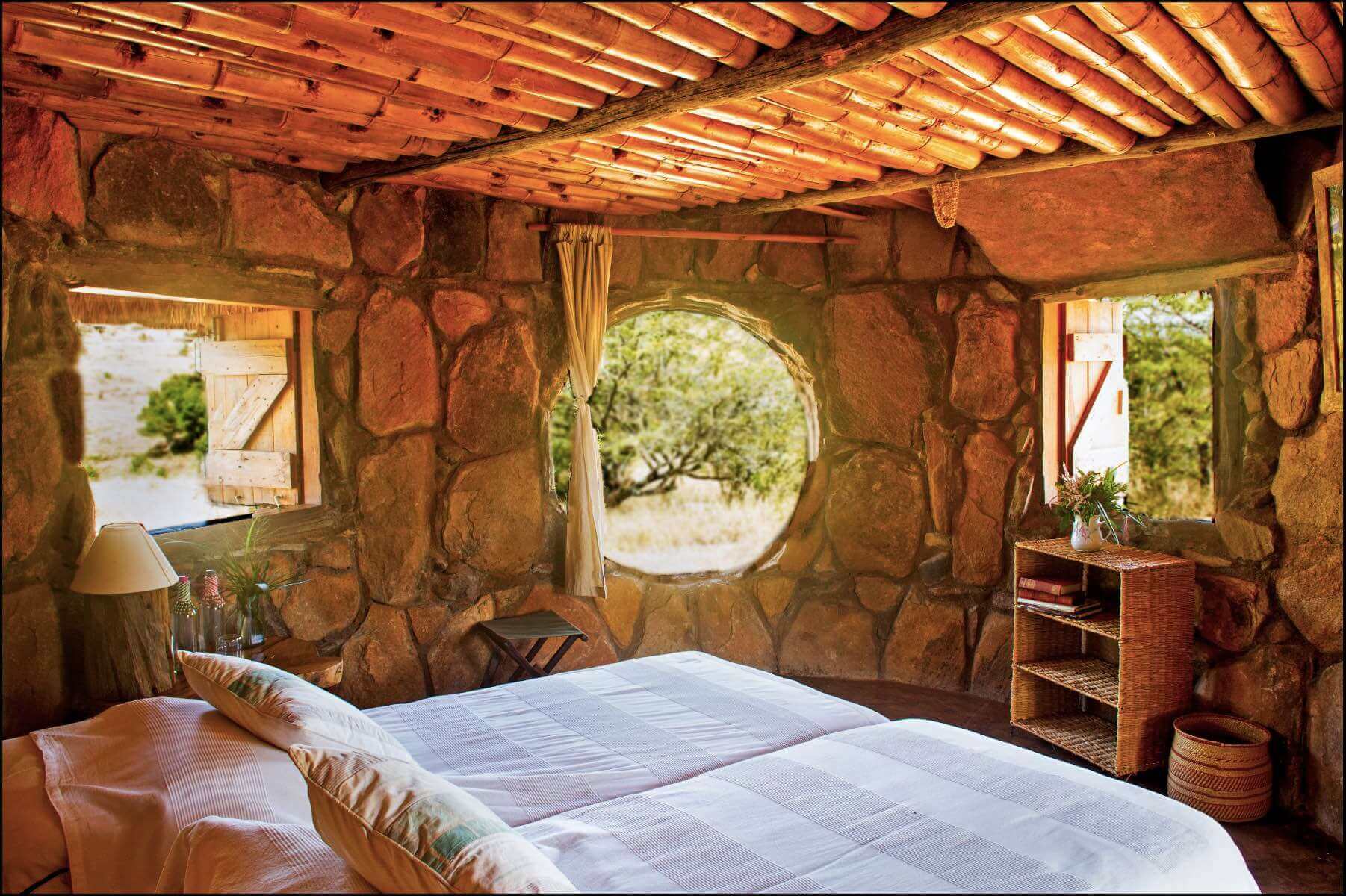 Lodge interior in El Karama Eco Lodge